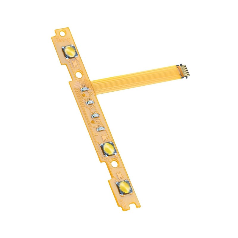 POTRRCIUSUER 交換用部品 ニンテンドースイッチNS Joy-CONと互換性がある 修理用部品 左/右SL SR ボタンキーフレックスケーブル 2セット