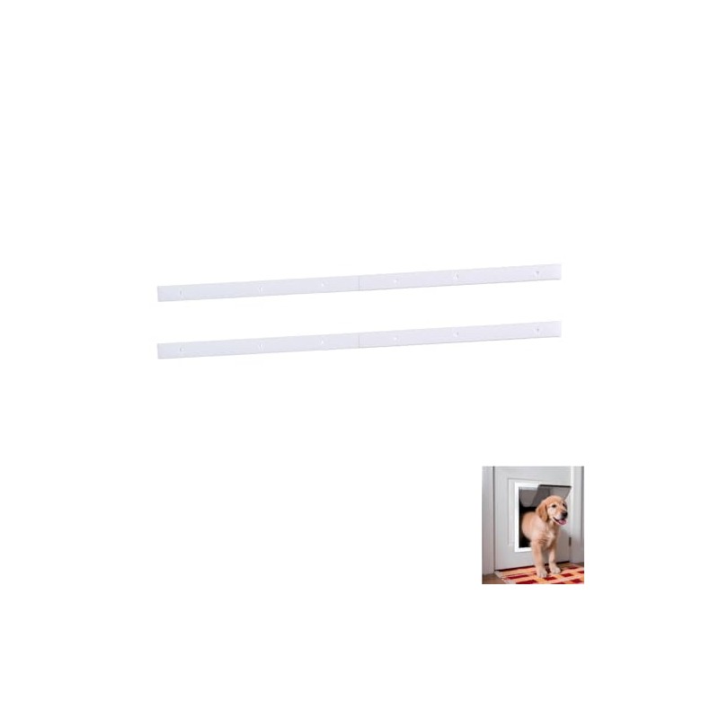Replacement Mounting Brackets Compatible with PetSafe Dog Doors (2-Pack) —