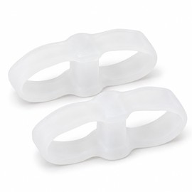 Silicone Toe Separators – 2 Pack Soft Cushioned Toe Spacers for Everyday Comfort