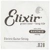 Elixir® String Electric Guitar Single String with Nanoweb® Coating (.028)