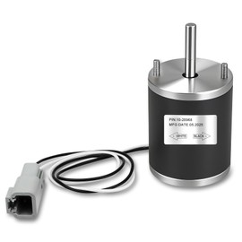 10-20968 RV Roof Vent Fan Motor Compatible with Maxxfan MaxxAir Deluxe, 12 Volt D-Shaft Exhaust Motor, Direct OEM Fit Replaces 1020968