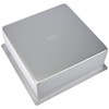 DECORA 0062606 Professional Baking Mould Square Made of Anodised Aluminium