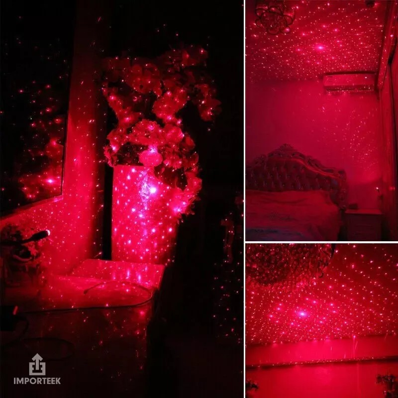 Importeek Mini Lampara Proyector Usb Luz Led Flexible Portatil Noche