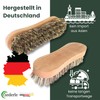 zederle Scrubbing Brushes with Ergonomic Beech Wood Handle (Pack of