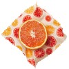 Tala Reusable Beewswax Food Wraps, Citrus Fruit Patterned Design, Mesuring