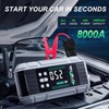 8000A Jump Starter with Air Inflator/Deflator Compressor 24800mAh, PD 65W