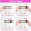 12 Packs Baby Proofing Sliding Cabinet Locks modacraft U-Shaped Child