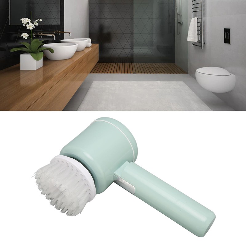 Cordless Electric Cleaning Brush Foldable IPX7 Waterproof Handheld Spinning Scrub