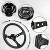 RASTP Deep Dish Steering Wheel With Short Hub Adapter Boss