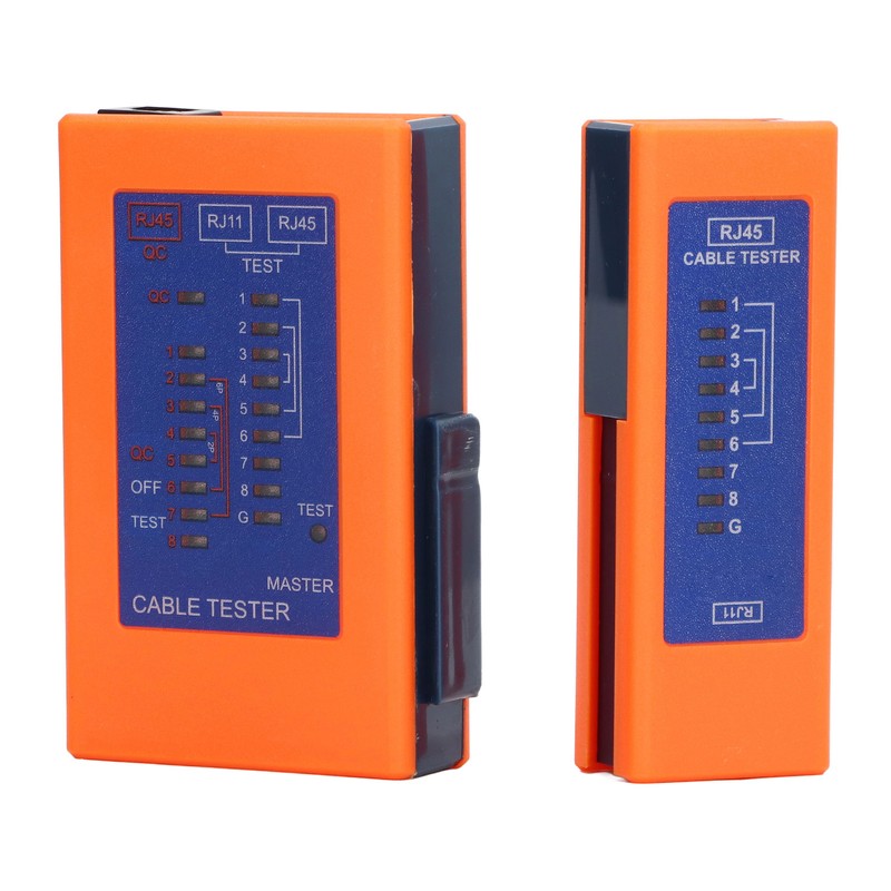 Network Cable Tester Continuity Checking Split Type Multifunctional ABS Cable