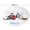 Skater MPL20P-A Thin Melamine Plate, 7.9 inches (20 cm), Funeral