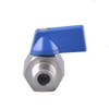 Ball Valve, 3/8 Inch Mini Ball Valve, Stainless Steel Male