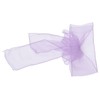10Pcs Organza Banquet Chair Sash Exquisite Chair Bows Sashes for