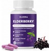 Elderberry - EIvera Gut Support Complex, 1200mg Elderberry Extract Capsules,