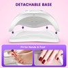 UV Gel Nail Lamp,150W UV Nail Dryer LED Light for