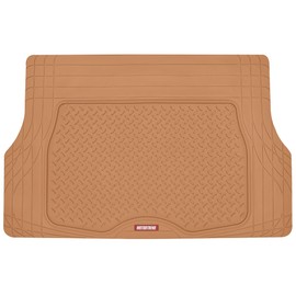 Motor Trend Heavy Duty Utility Cargo Liner Floor Mats for Car Truck SUV, Trimmable to Fit Trunk, All Weather Protection