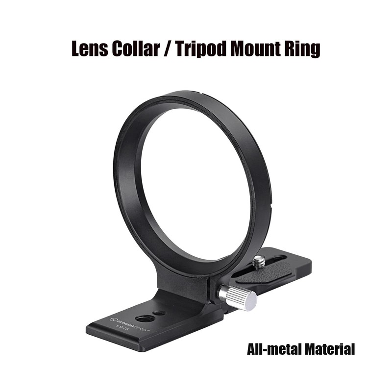 SUNWAYFOTO LS-75 75 mm Universal Swivel Cuff for DLSR Cameras,