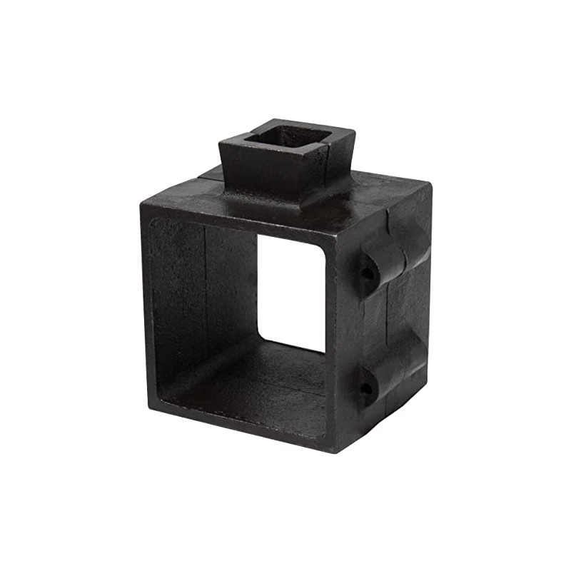 XL Deep Cast Iron 2-Piece Flask Mold Frame for Sand