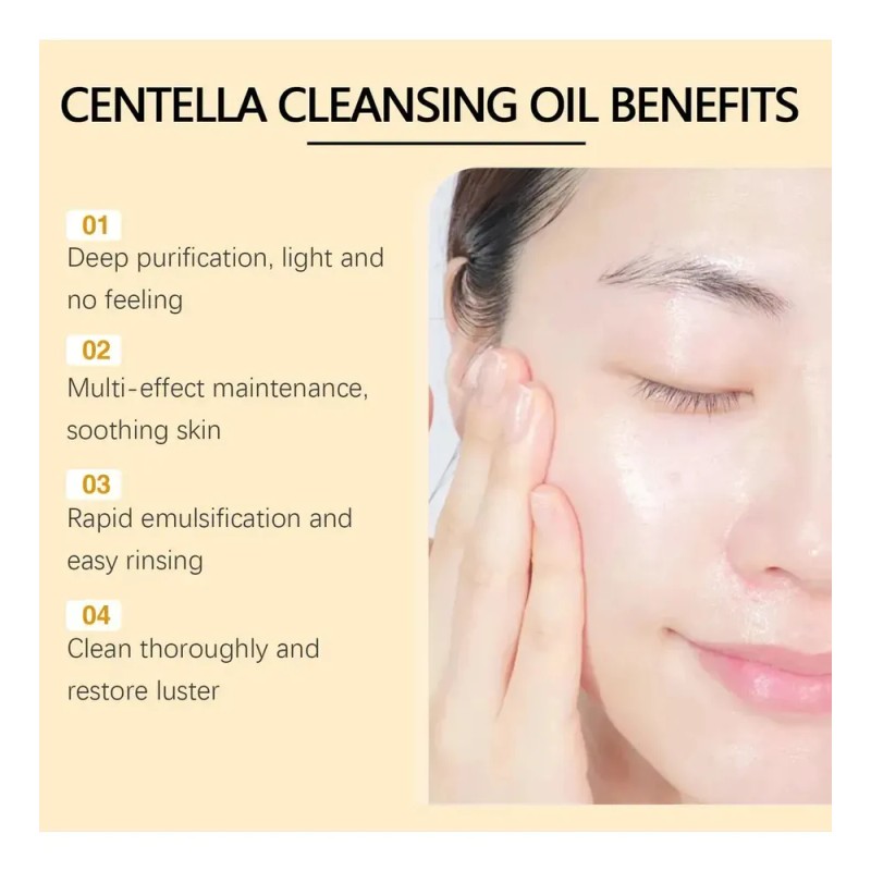 Aceite Limpiador Desmaquillante Facial Eelhocentella