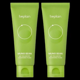 non-plane Be-Plain Mung Bean Mildly Acidic Cleansing Foam Foam Cleansing 160ml 2pcs / 비플레인 녹두 약산성 클렌징폼 폼클렌징 160ml 2개