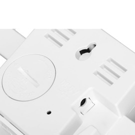 3D Led Digital Alarm Clock Decor Digital Clock Digital Wall Clock Smart White Electronic Calendar Temperature Clock Gift