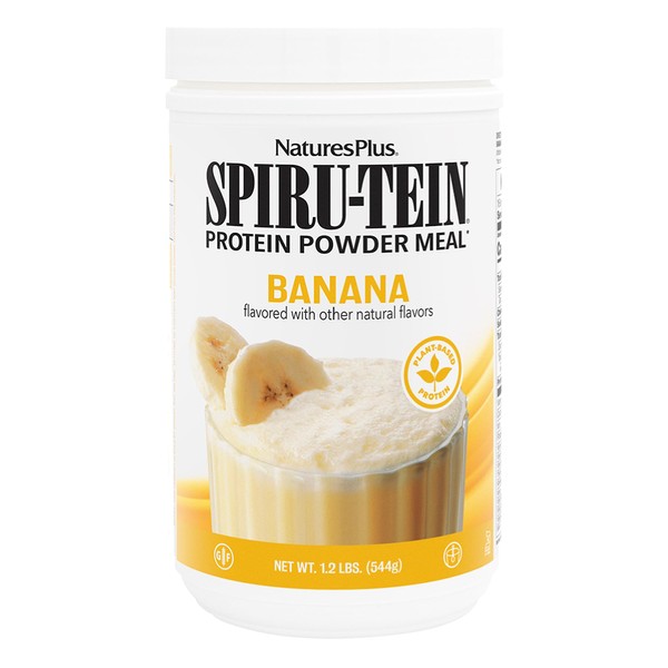 Natures Plus NaturesPlus SPIRU-TEIN Shake - Banana Flavor - 1.2