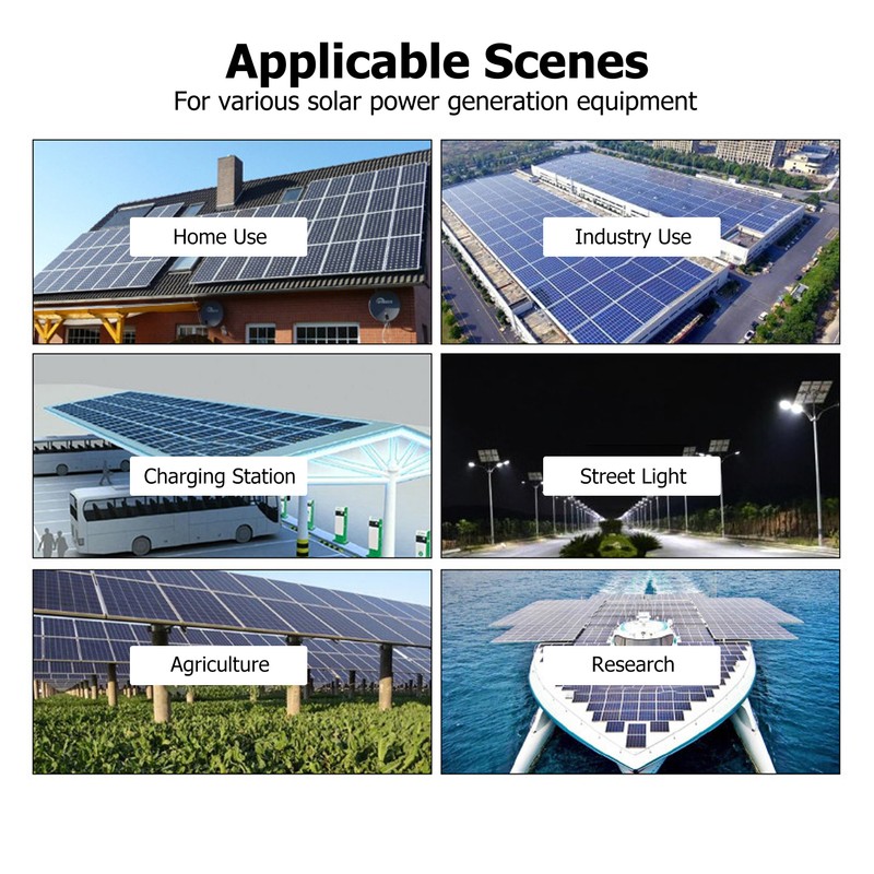 2PCS Solar PV Connector 2 to 1 Photovoltaic Crimp Connector
