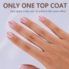 Misssix Uñas Postizas Francesas De Gel, 150 Unidades, Cortas, Cuadradas,