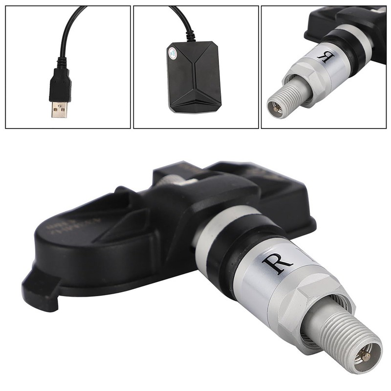Tire Pressure Sensor,USB Tire Pressure Monitor System TPMS Internal Sensors