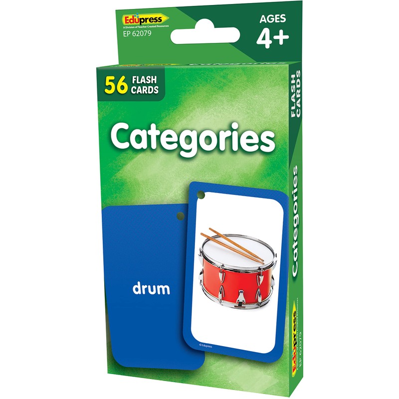 Categories Flash Cards (EP62079)