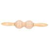 Wooden Meridian Massager Roll Stick Back Waist Neck Shoulder Spine