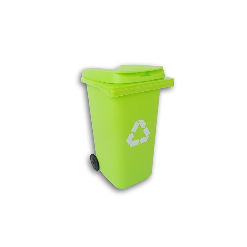 Making the Grade Mini Curbside Recycle Can Pencil Cup Holder