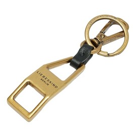 407-Pendant -LORA KEYRING-gold brass