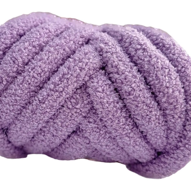 Hilo De Lana Grueso, Hilo De Punto Para Brazo, Violeta