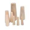 Marine Thru Hull Wood Plug Emergency Tapered Soft Plugs, 10-Piece