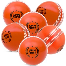 ADS SPORTS Wind Cricket Balls - Air Practice Balls - Indoor & Outdoor Soft Training Cricket Ball For Coaching Practice (Orange)
