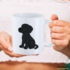 Huuraa Tasse schwarzer Labrador Retriever Black Labi Comic Geschenk 330ml