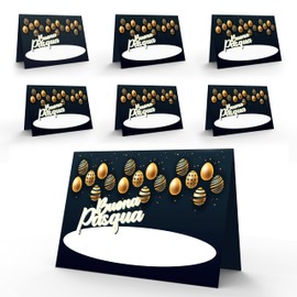 KAÏDENSÏ Original Place Cards for Easter - 40 Place Cards Easter for Elegant Table - Original Place Cards Easter - Table Decoration Easter