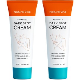 Natural Vine Crema para las axilas, crema para manchas oscuras, resultado instantáneo, hidrata las axilas, el cuello, las rodillas, partes privadas (60 ml)