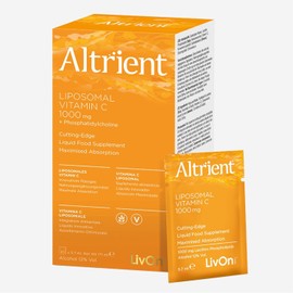 Altrient Liposomal Vitamin C | 1000 mg High Absorption Liquid Sachets | 30 Servings | Suitable for Vegans