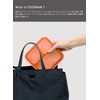 CBJAPAN Food Man Lunch Box Case, Thin Lunch Box, Mee,