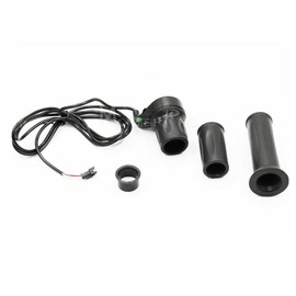 TDR Electric Bike eBike Bicycle Twist Throttle Handgrip, 24V 36V 48V, Half Twist Grip, Universal Fitting for 22mm Handlebars