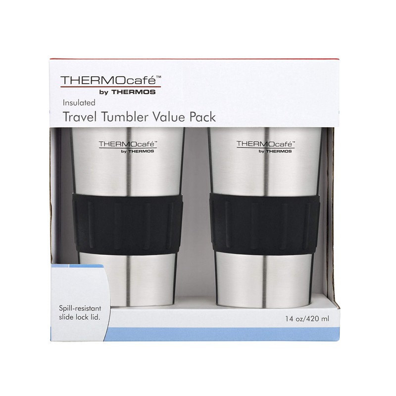 THERMOcafe by Thermos Foam Insulated Travel Tumbler - 2 Pack,