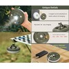 Camping Lights String,4 in 1 Upgraded Outdoor String Lights with