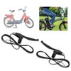 1Pair Electric Bicycle Ebike Metal Handle Brake Lever Replacement Accessory