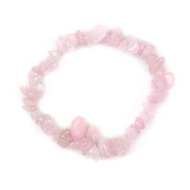 Myga Chip Bracelet - Handmade 7 Chakra Jewellery, Natural Healing Crystals for Health, Wellbeing - Gemstones with Strengthening and Balancing Properties, Crystal