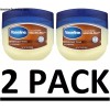 Vaseline 2 PACK - Vaseline Cocoa Butter Healing Jelly, Moisturizing