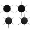 DOPENSPI 4PCS Nail Dotting Tools, 6 In 1 Circular Nail