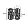 Trimming Shop Cord Lock Spring Loaded Single Hole Toggle Stopper