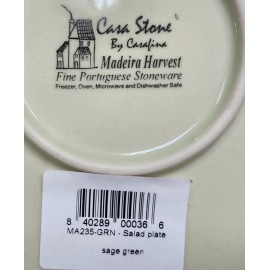 Casafina MADEIRA HARVEST Sage Green Salad MA235-GRN Never Been Used BRAND NEW